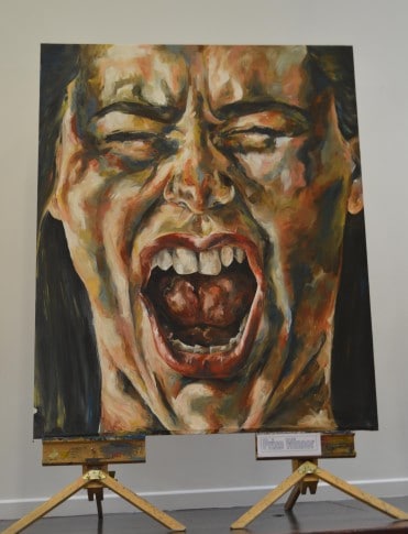 Holly Ainslie's art - Winner of the Visual Arts Student Achievement